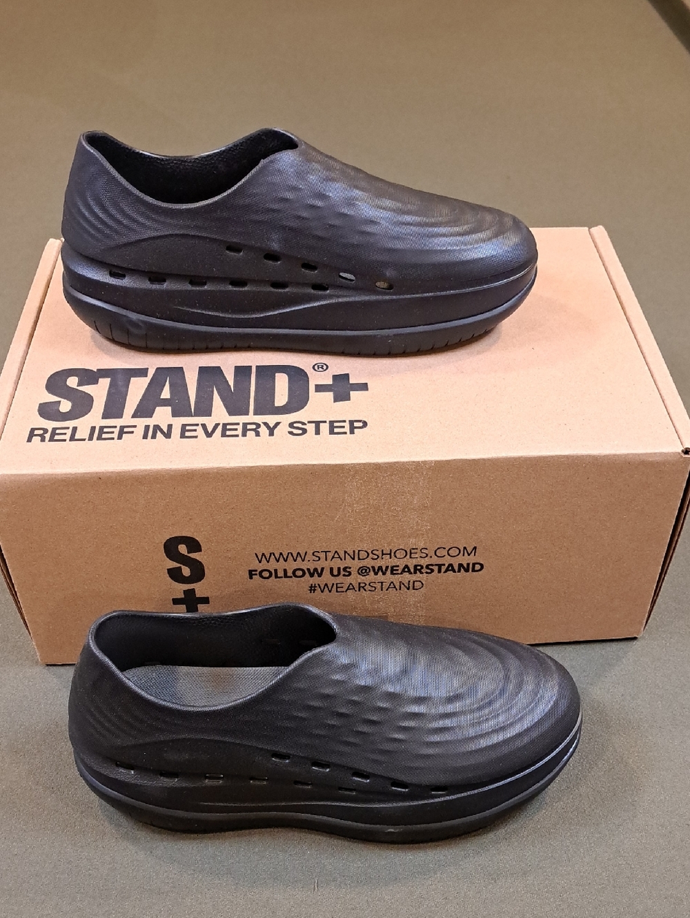 Stand+ AntiGrav2 Ultra Comfort Shoe - Color: Onyx - Size: Men 8.5